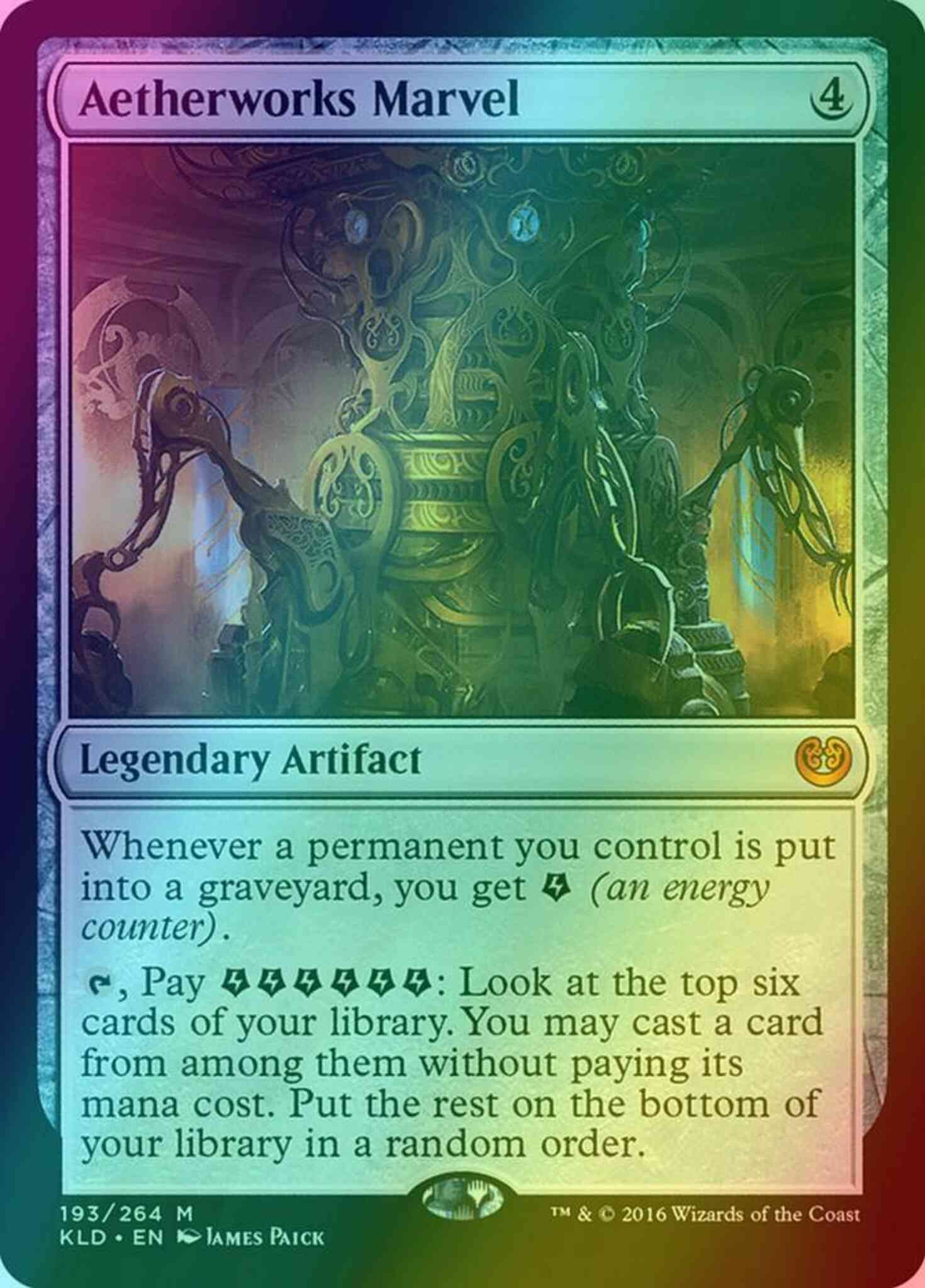 Aetherworks Marvel [193] [Kaladesh] [Foil]