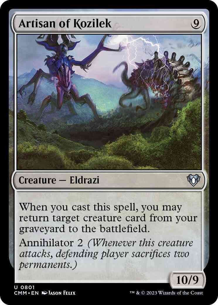 Artisan of Kozilek [801] [Commander Masters] [Non-Foil]