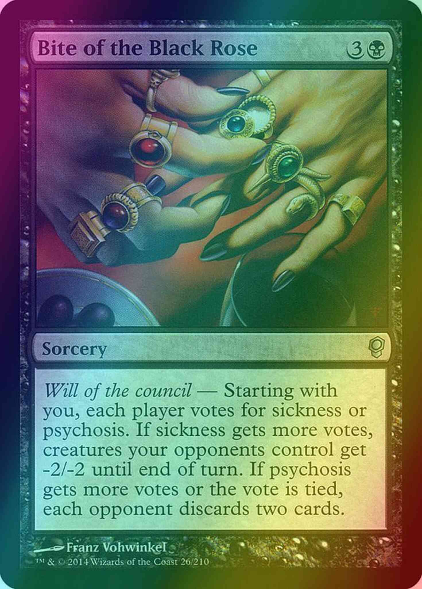 Bite of the Black Rose [26] [Conspiracy] [Foil]