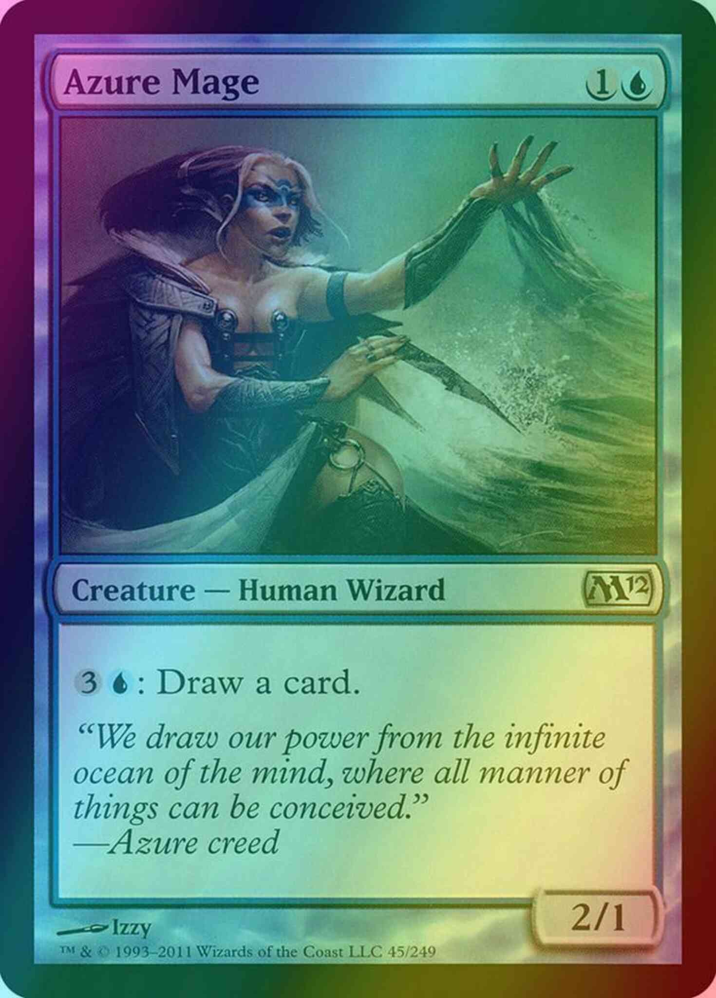 Azure Mage [45] [Magic 2012] [Foil]
