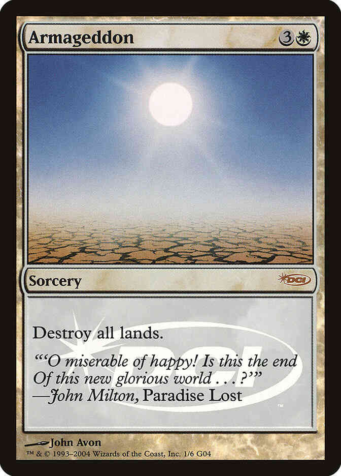 Armageddon [1] [Judge Gift Cards 2004] [Foil]
