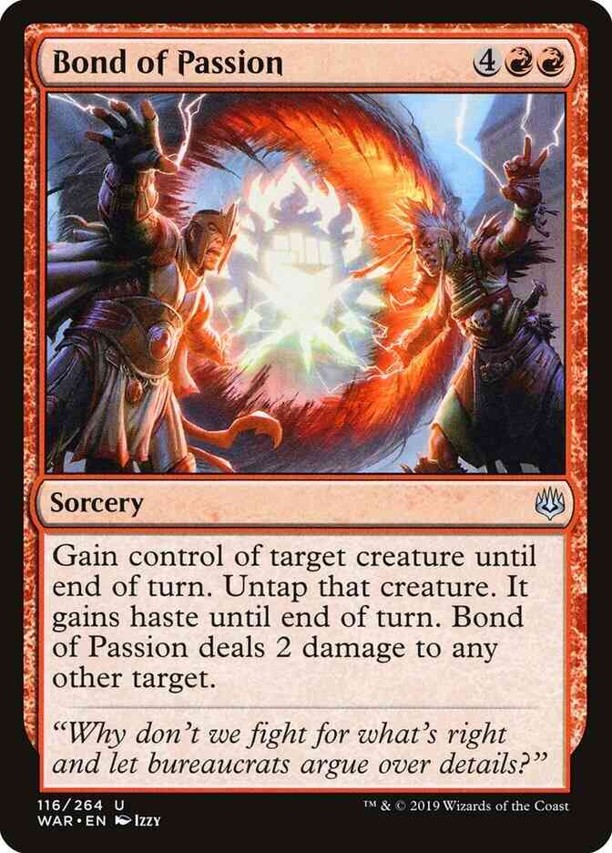 Bond of Passion [116] [War of the Spark] [Non-Foil]