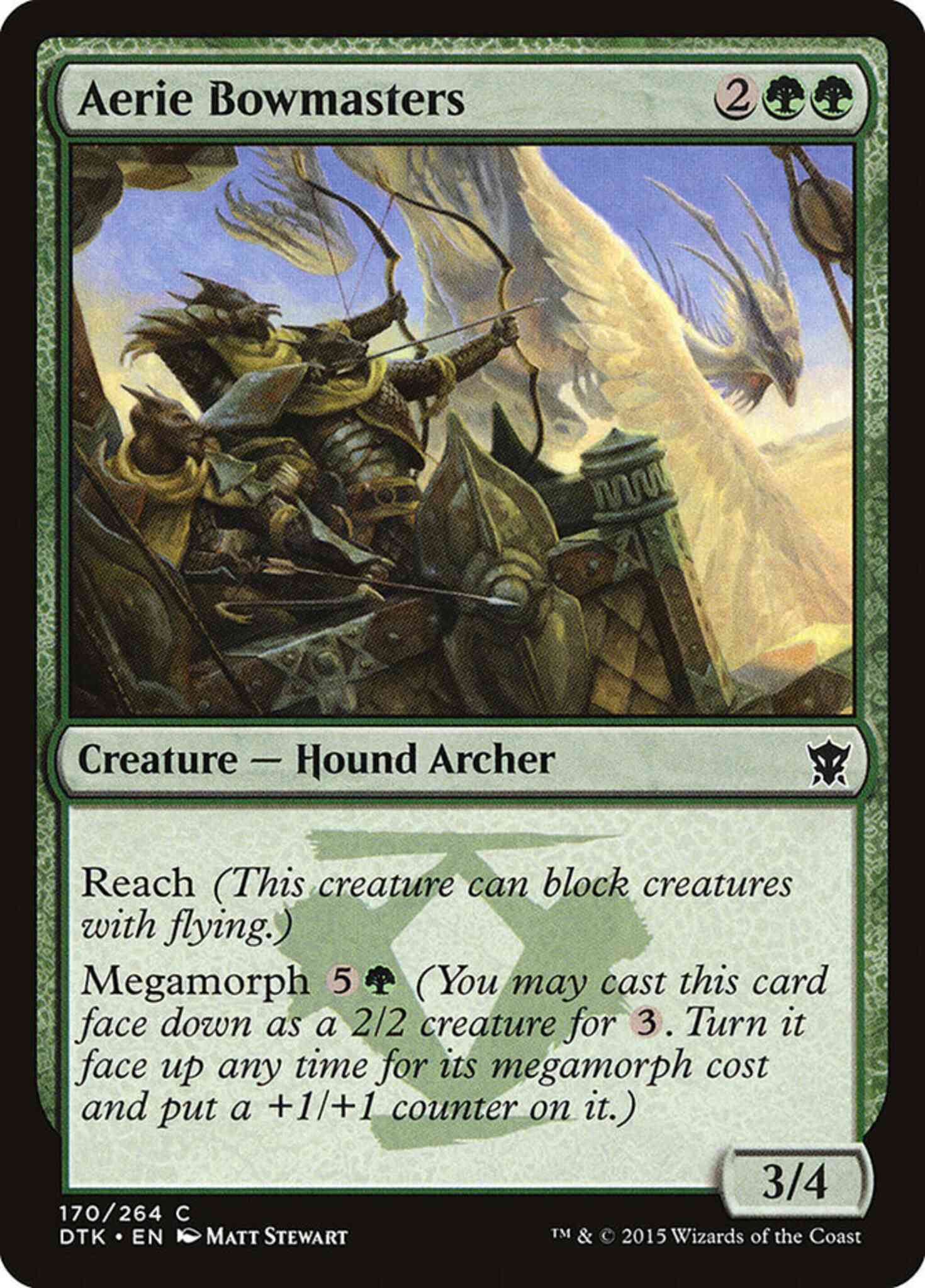 Aerie Bowmasters [170] [Dragons Of Tarkir] [Non-Foil]