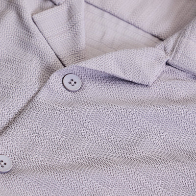 Lavender Stripes Box Fit Shirt