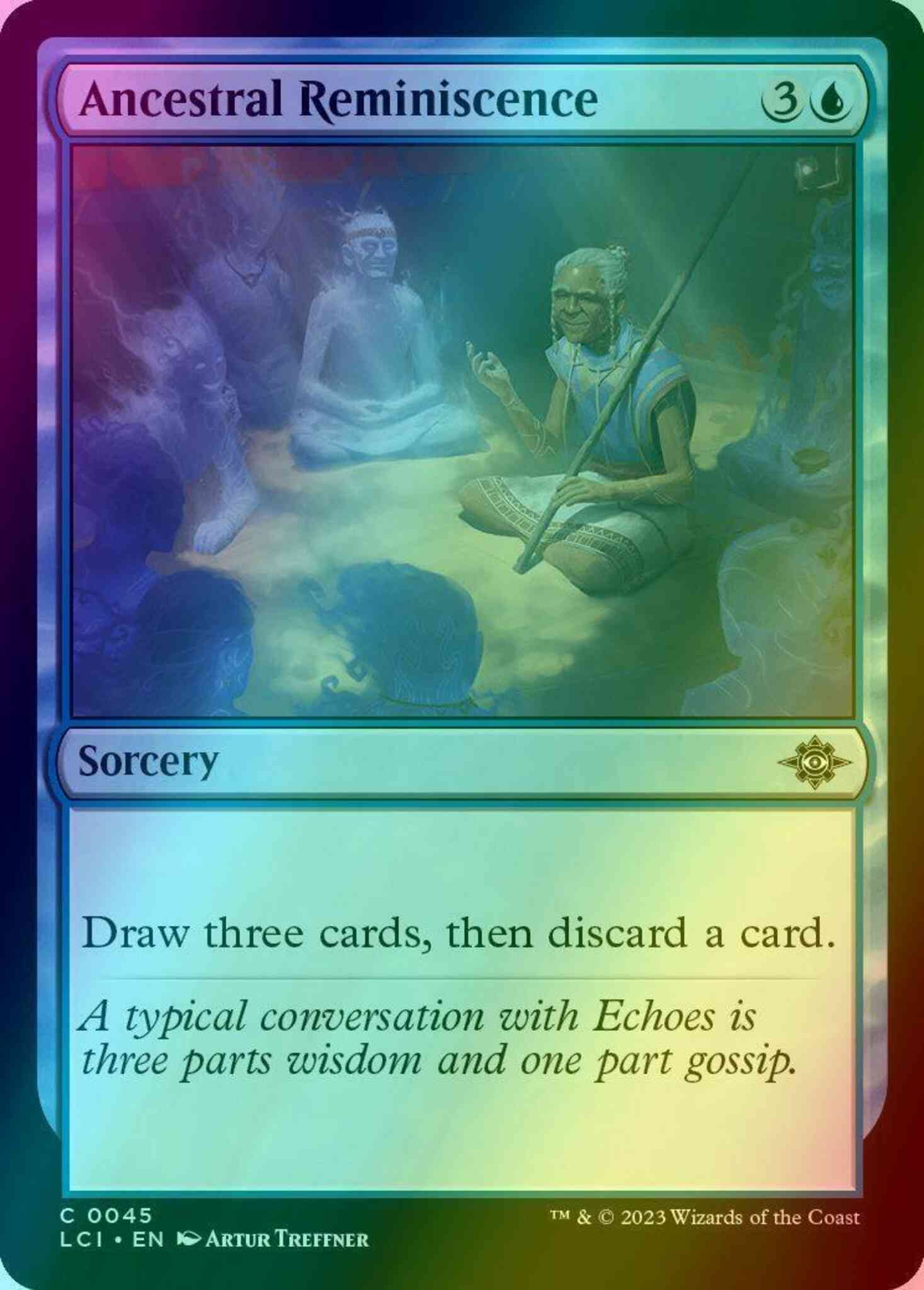 Ancestral Reminiscence [45] [The Lost Caverns of Ixalan] [Foil]