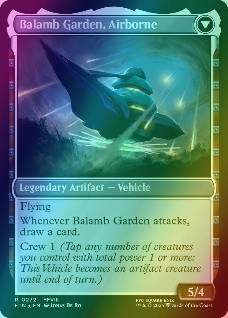 Balamb Garden, SeeD Academy // Balamb Garden, Airborne [272s] [Prerelease] [FINAL FANTASY: Promos] [Foil]