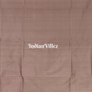 Tortilla Brown Sambalpuri Ikat Natural Dyed Silk Saree
