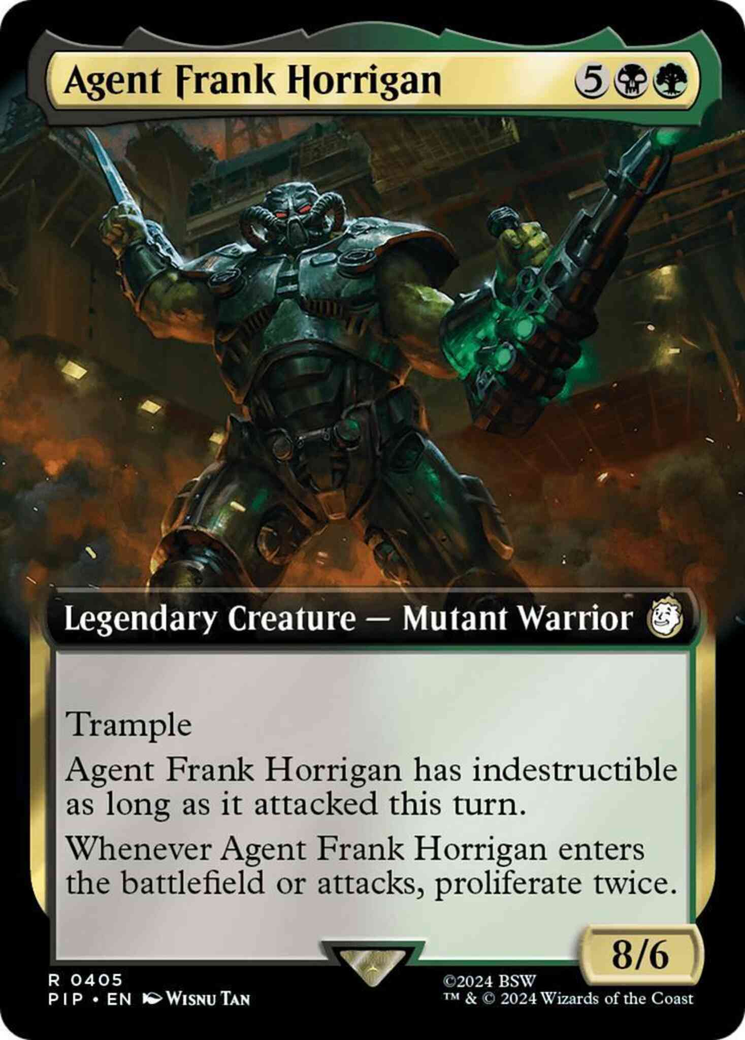 Agent Frank Horrigan [405] [Extended Art] [Fallout] [Non-Foil]
