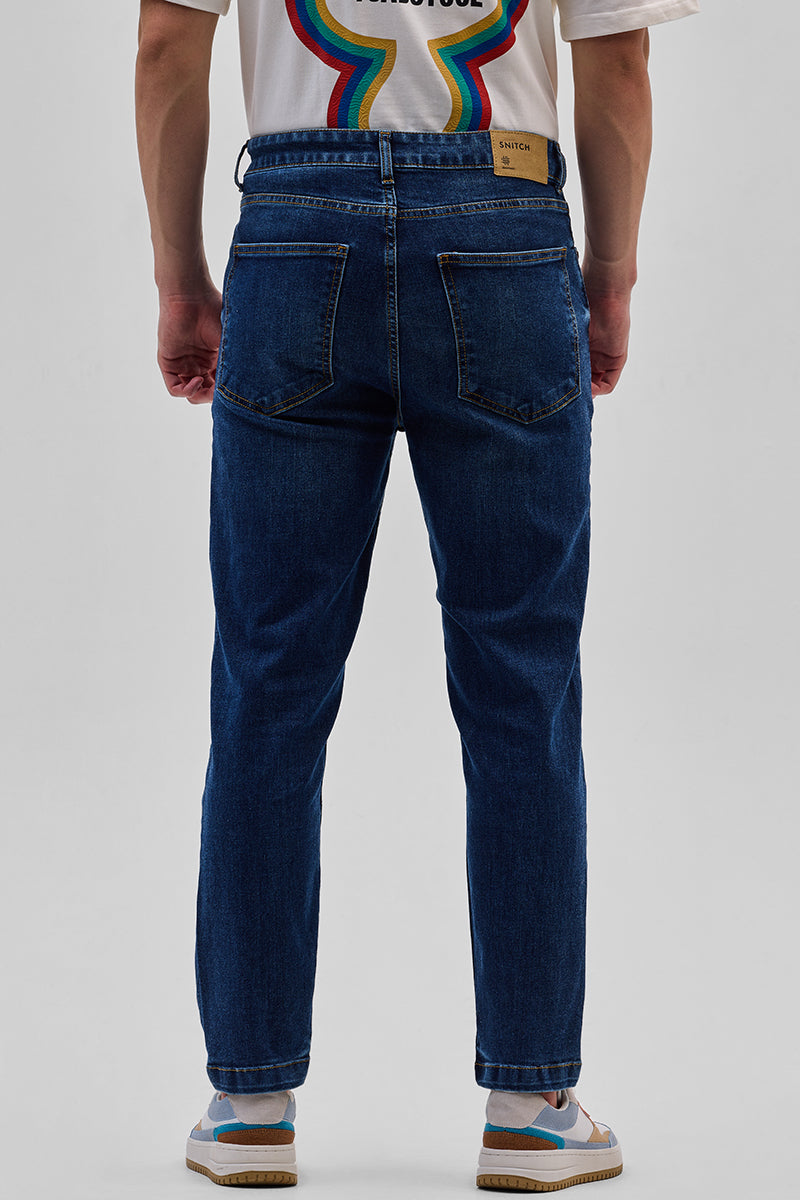 Dark Blue Slim Fit Jeans