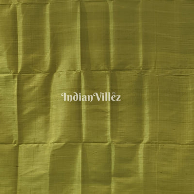 Lemon Yellow Odisha Ikat Designer Contemporary Silk Saree