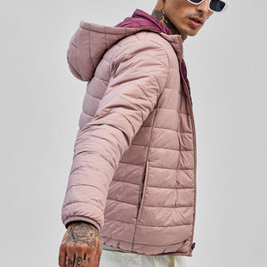 Pink Reversible Puffer Jacket