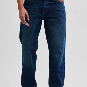 Navy Relaxed Fit Jeans