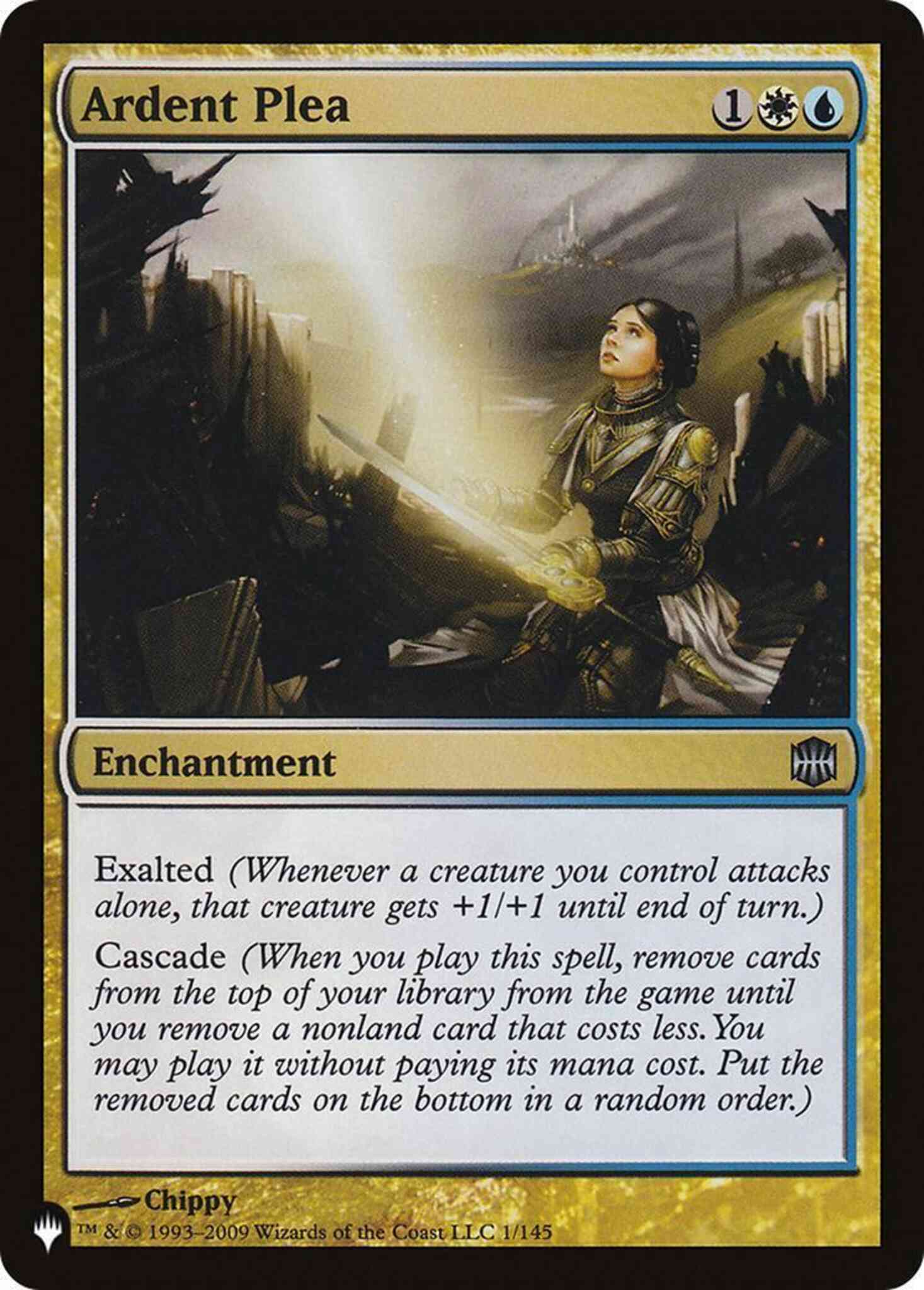 Ardent Plea [ARB-1] [The List] [Non-Foil]