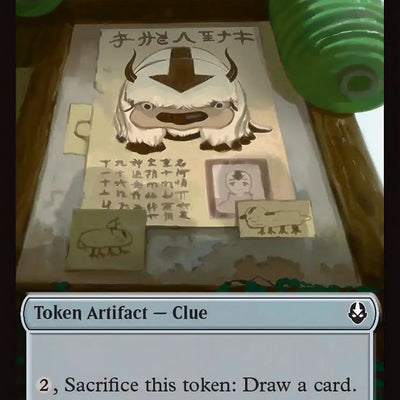 Ally Token (04) // Clue Token (15) [Avatar: The Last Airbender: Tokens] [Non-Foil]