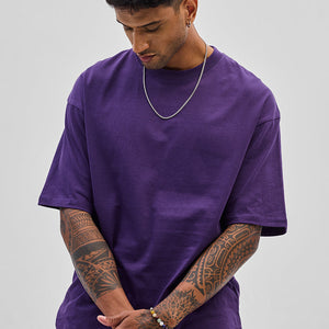 Soul Purple Oversized Fit T-Shirt
