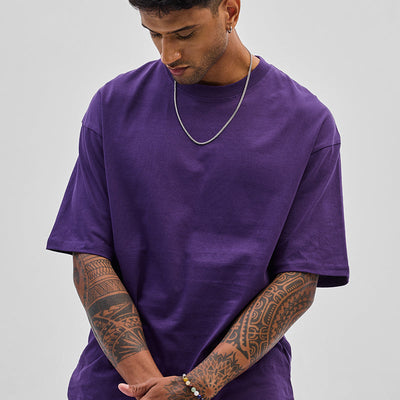 Soul Purple Oversized Fit T-Shirt