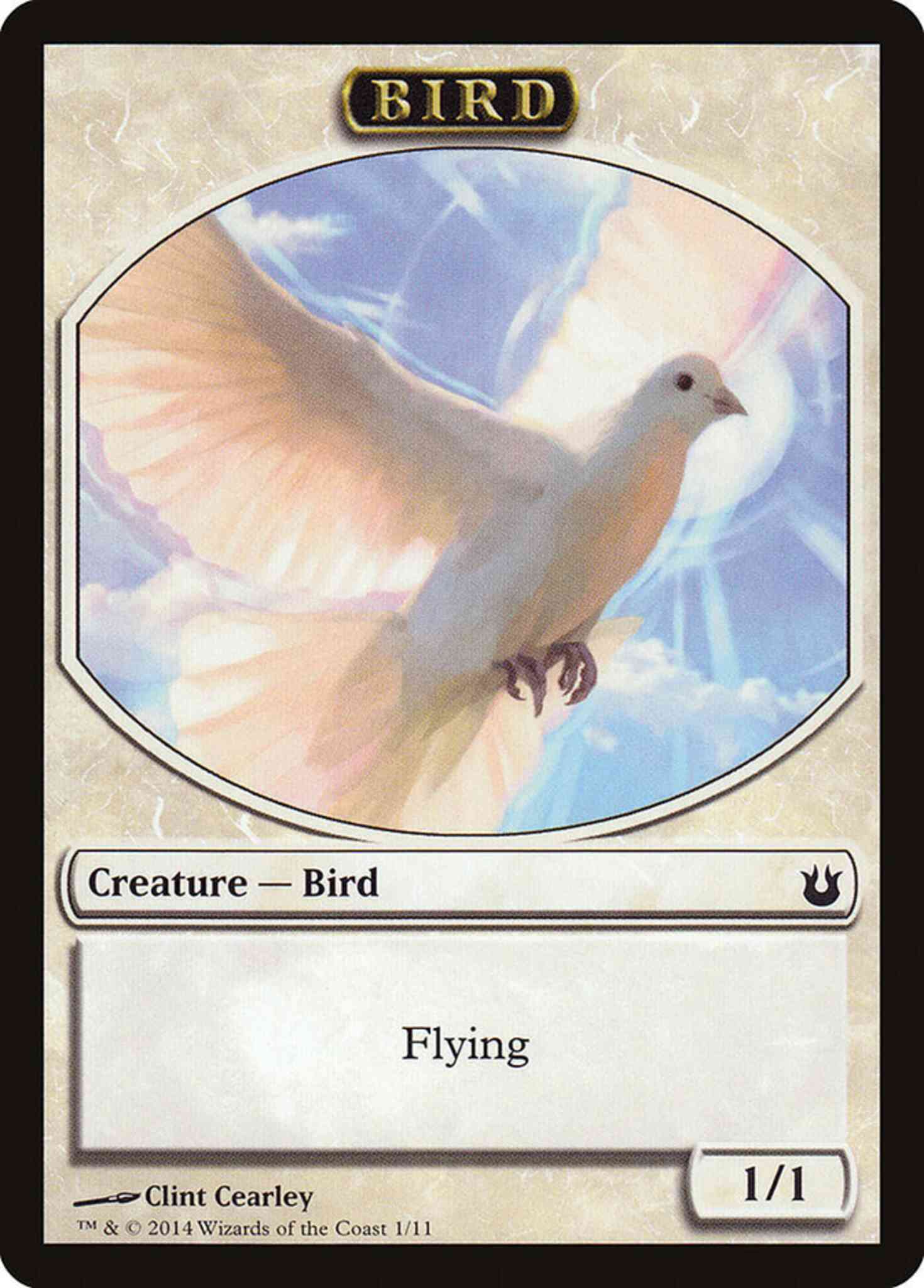 Bird Token [01] [Born of the Gods Tokens] [Non-Foil]