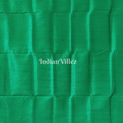 Black With Green Odisha Ikat Contemporary Silk Saree