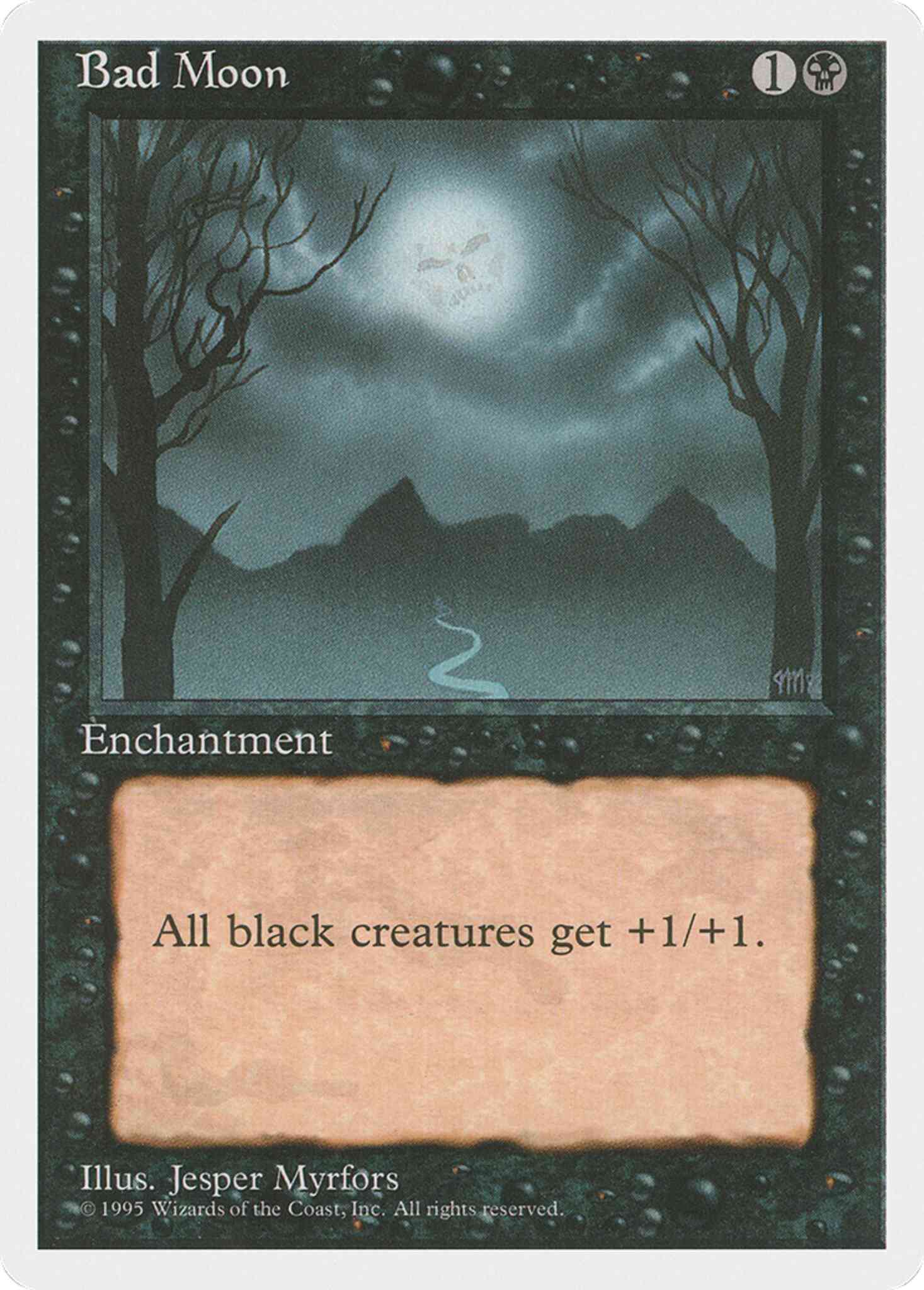 Bad Moon [120] [Fourth Edition] [Non-Foil]