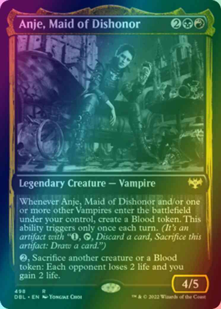 Anje, Maid of Dishonor [498] [Innistrad: Double Feature] [Foil]
