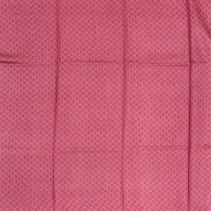 Lavender Tussar Silk Saree Is Printed With Triangle Motifs