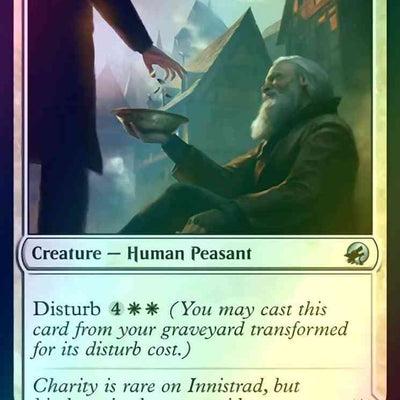 Beloved Beggar // Generous Soul [3] [Innistrad: Midnight Hunt] [Foil]