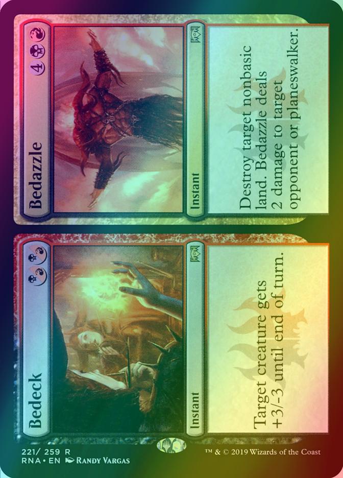 Bedeck // Bedazzle [221] [Ravnica Allegiance] [Foil]