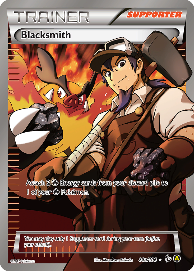 Blacksmith - 88a/106 - Uncommon [xy2-88a] [Non-Holo]