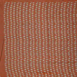 Sea Green Handwoven Orissa Cotton Saree With Tie & Dye Floral Motifs