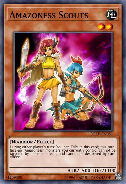 Amazoness Scouts - DREV-EN081 - Rare - Unlimited