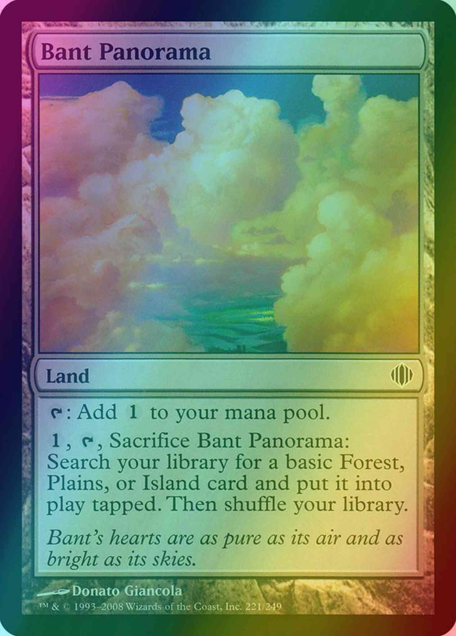 Bant Panorama [221] [Shards Of Alara] [Foil]