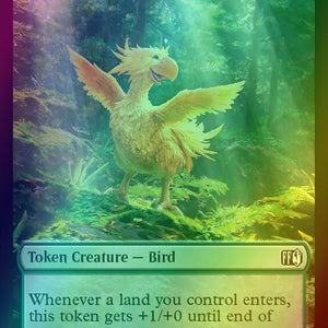 Bird Token (17) // Hero Token (08) [FINAL FANTASY: Tokens] [Foil]