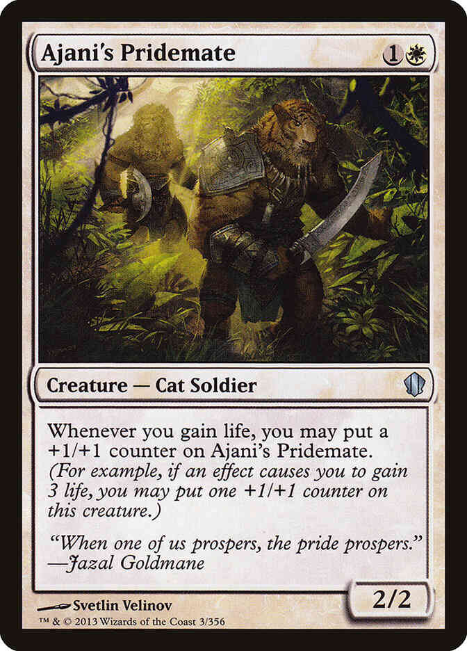 Ajani's Pridemate [Commander 2013] [Non-Foil]