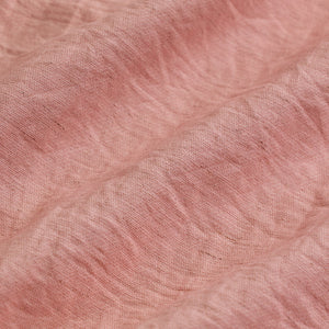 Peach Box Fit Linen Blend Shirt