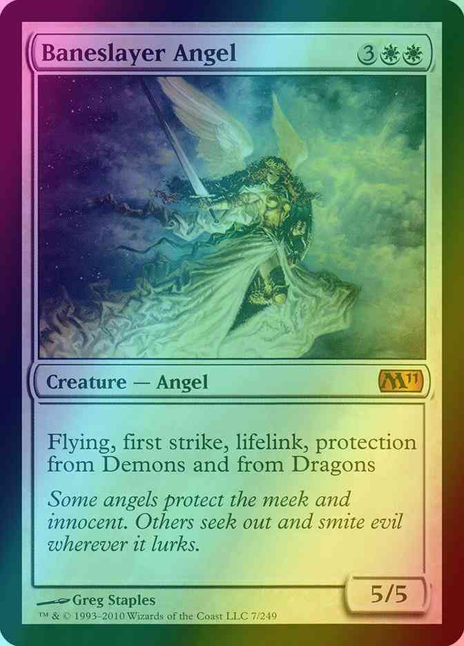 Baneslayer Angel [7] [Magic 2011] [Foil]
