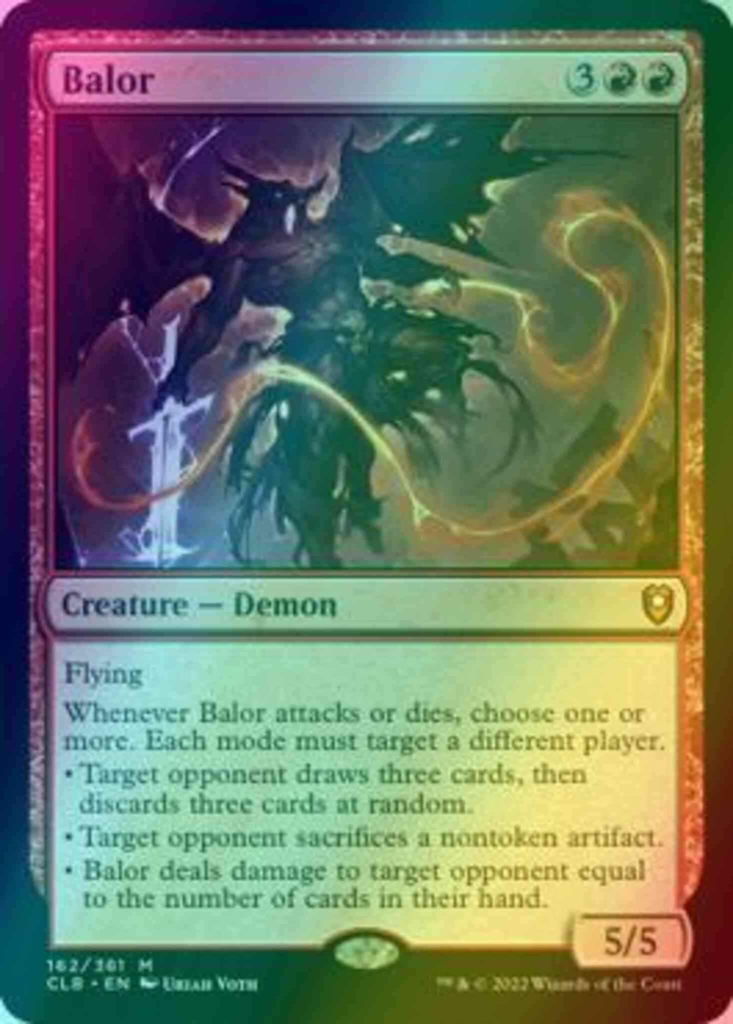 Balor [162] [Commander Legends: Battle for Baldur's Gate] [Foil]