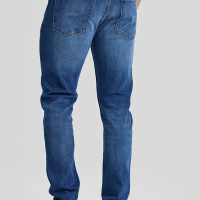 Blue Tapered Fit Jeans