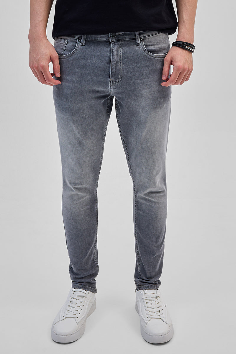 Light Grey Skinny Fit Jeans