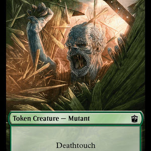 Alien Salamander Token (16) // Mutant Token (18) [Universes Beyond: Doctor Who: Tokens] [Non-Foil]