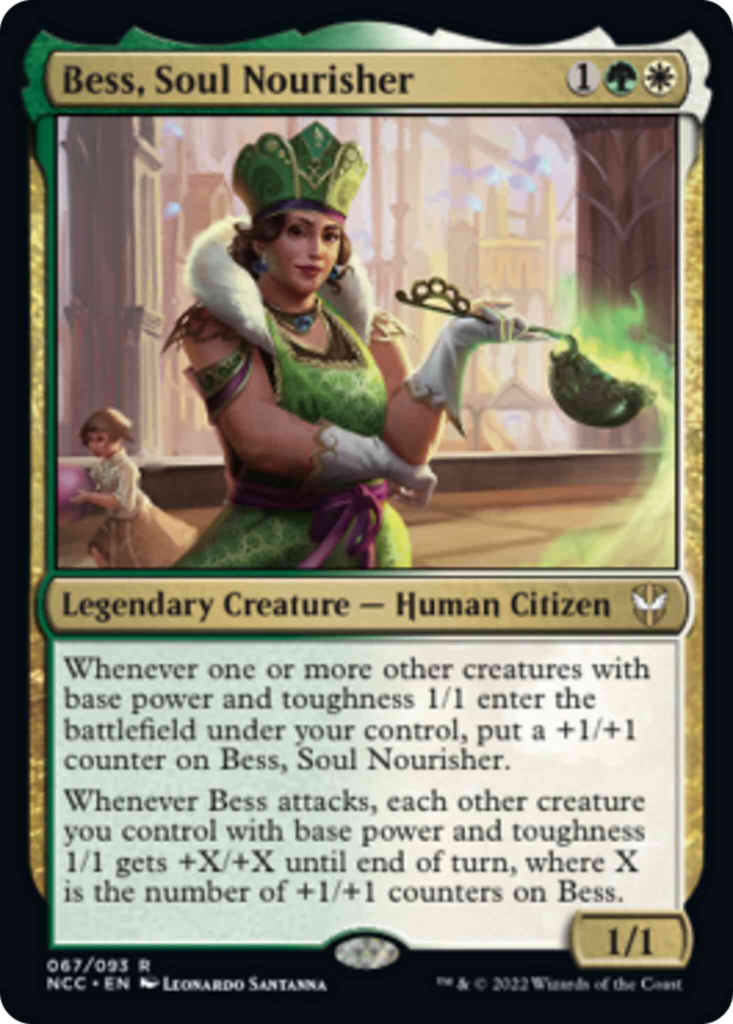 Bess, Soul Nourisher [67] [Streets of New Capenna: Commander] [Non-Foil]