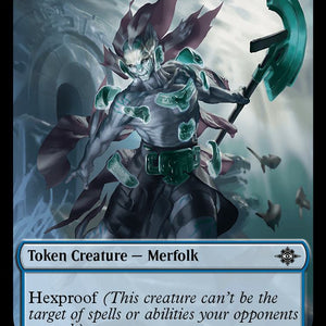 Boar Token (09) // Merfolk Token (05) [The Lost Caverns of Ixalan: Commander: Tokens] [Non-Foil]