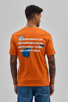 The Greatest Orange Slim Fit T-Shirt