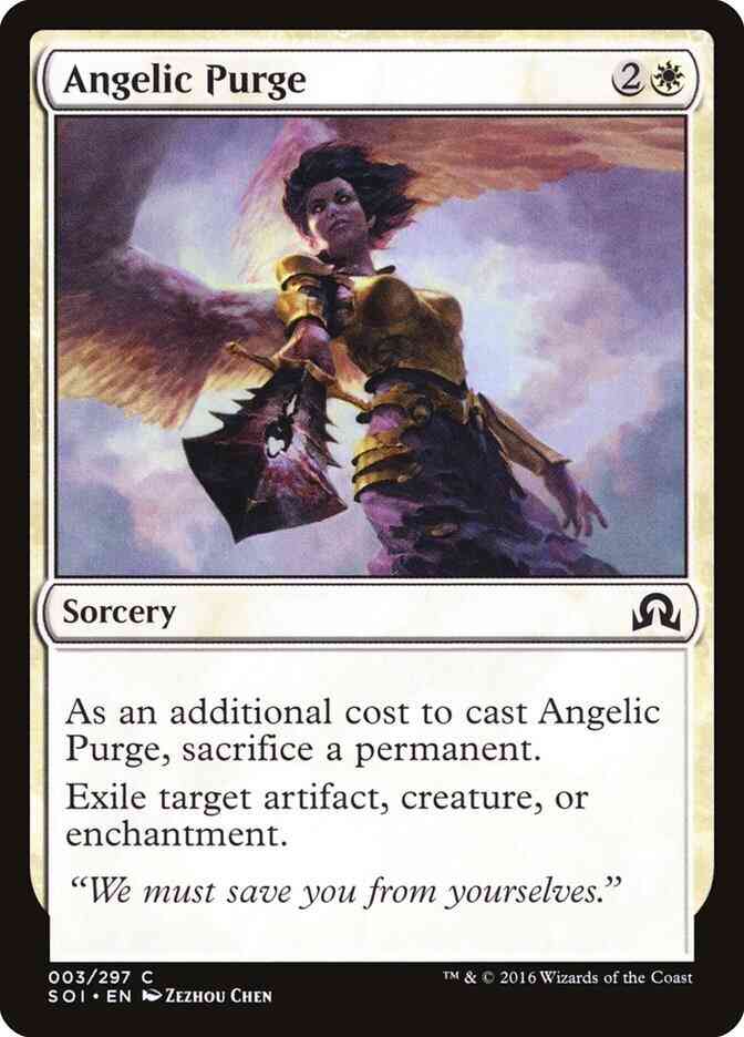 Angelic Purge [3] [Shadows over Innistrad] [Non-Foil]