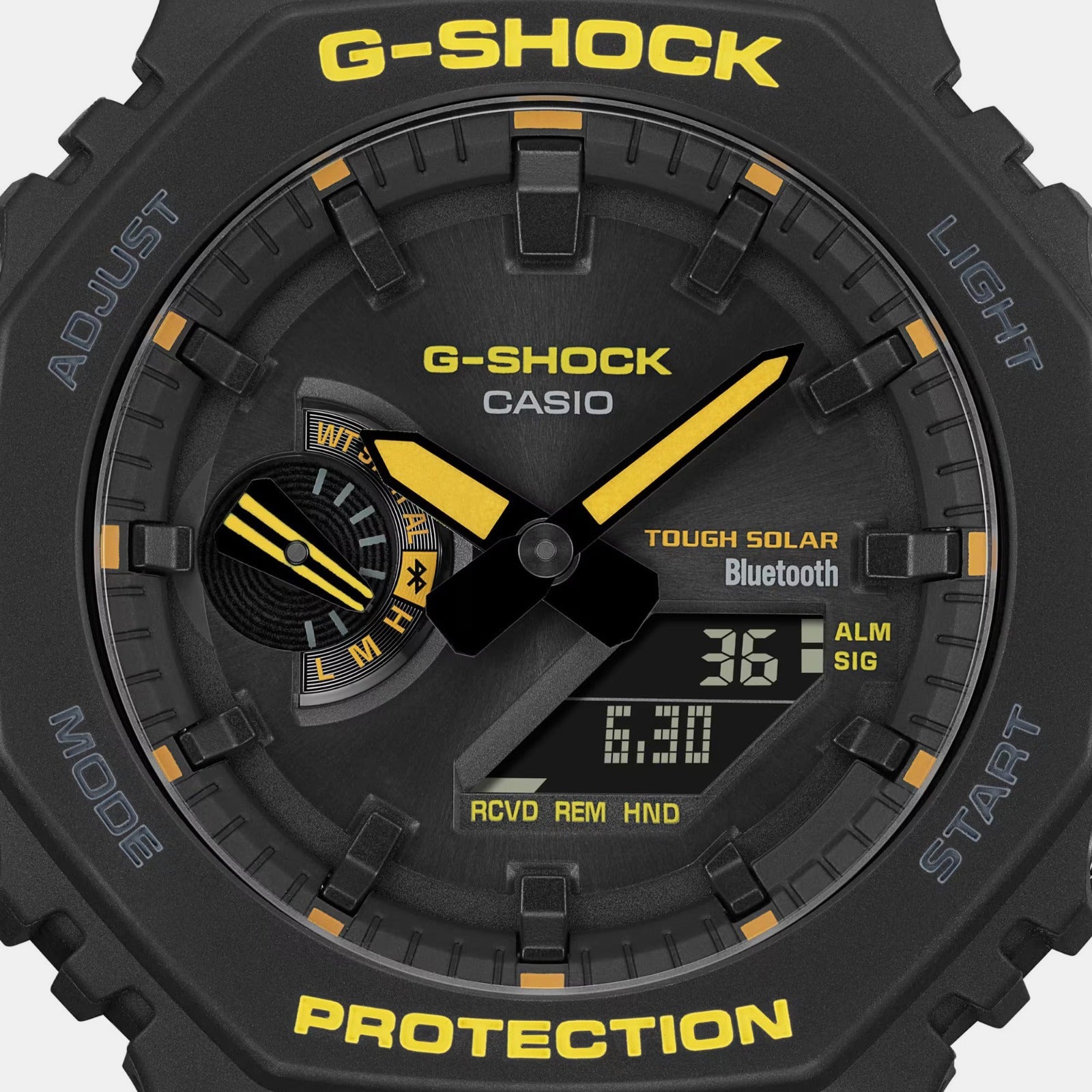 G-Shock Men Quartz Black Dial Digital Resin Watch G1484