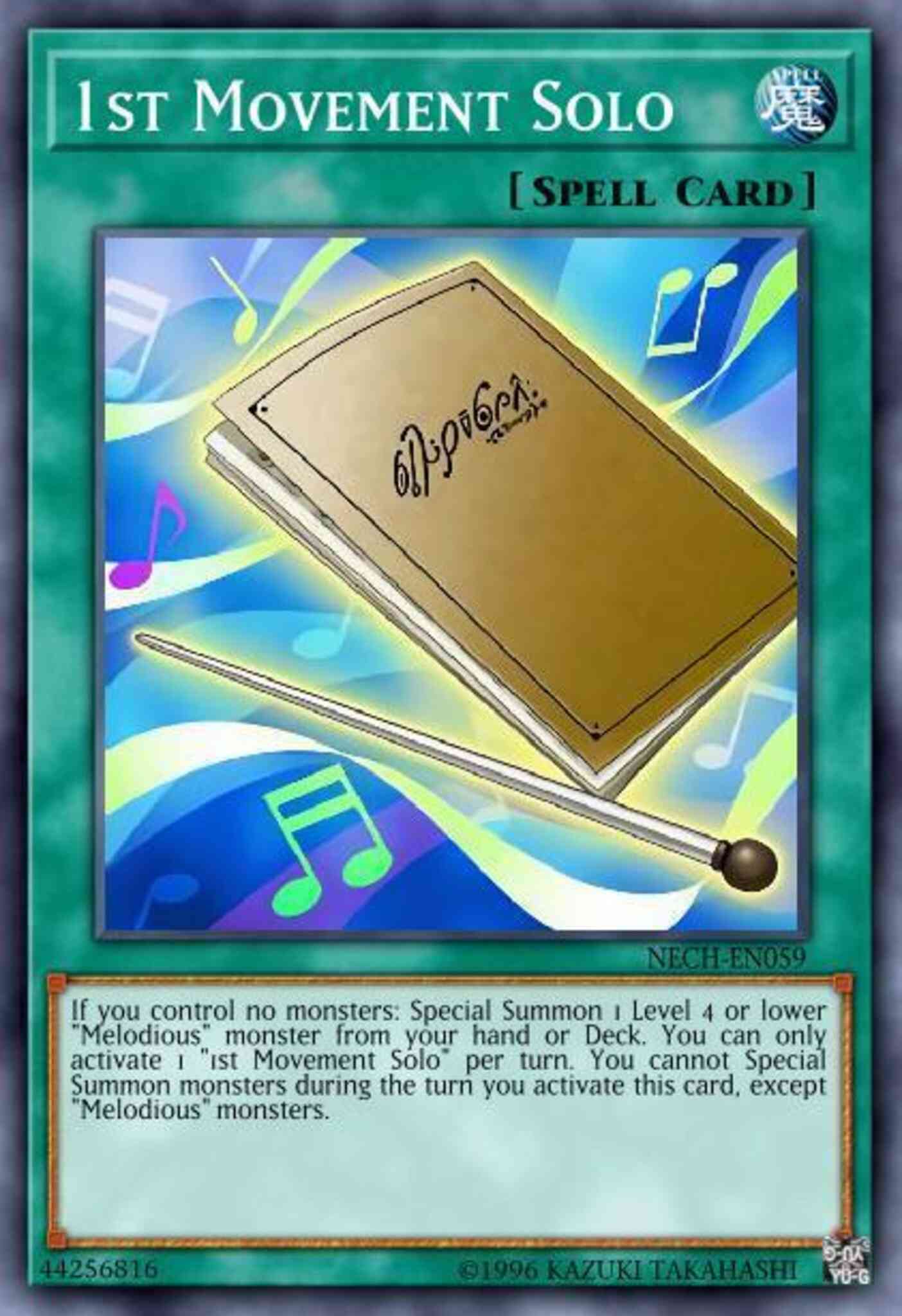 1st Movement Solo - NECH-EN059 - Super Rare - Unlimited