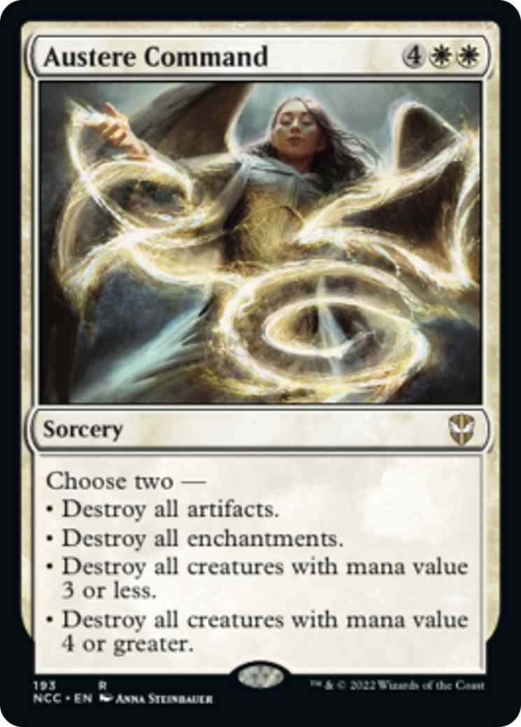 Austere Command [193] [Streets of New Capenna: Commander] [Non-Foil]