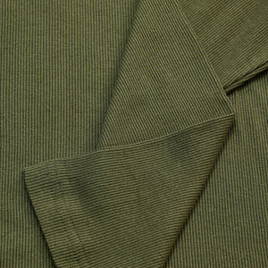 Olive Textured Sweatshirt