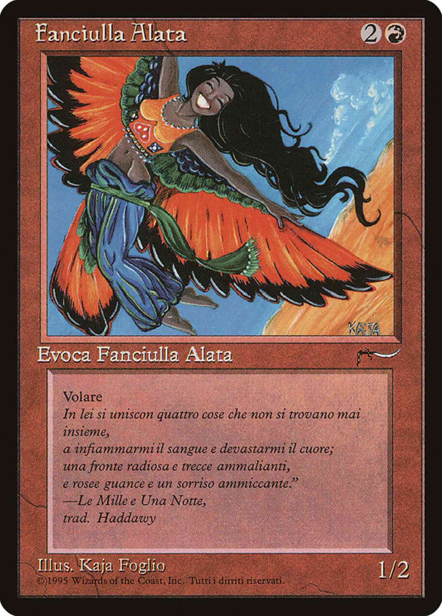 Bird Maiden - Italian [72] [Rinascimento] [Non-Foil]