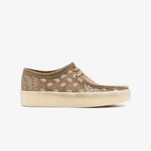 Clarks Originals | WALLABEE CUP DARK  { OLIVE PRINT