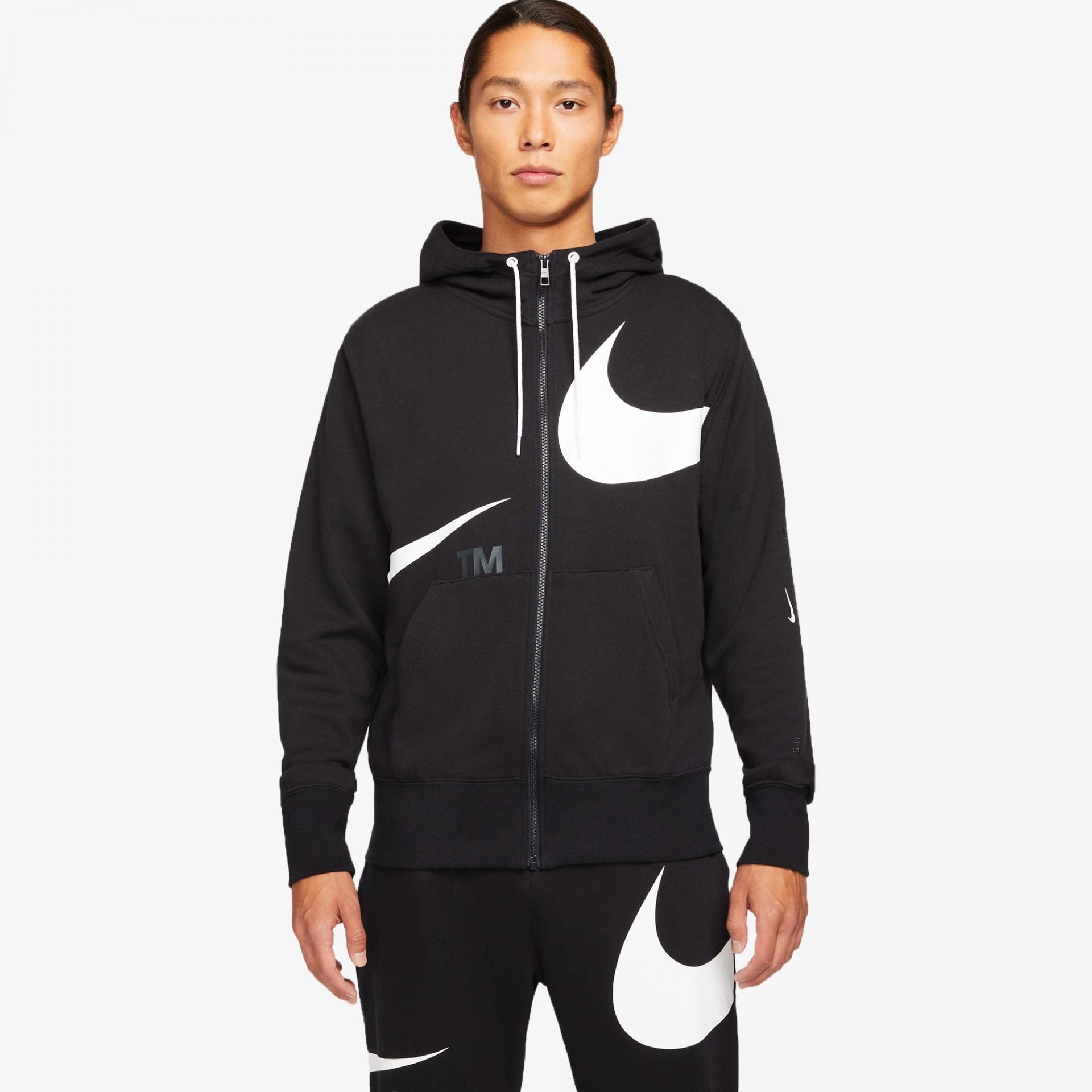 nsw swoosh fleece hoodie